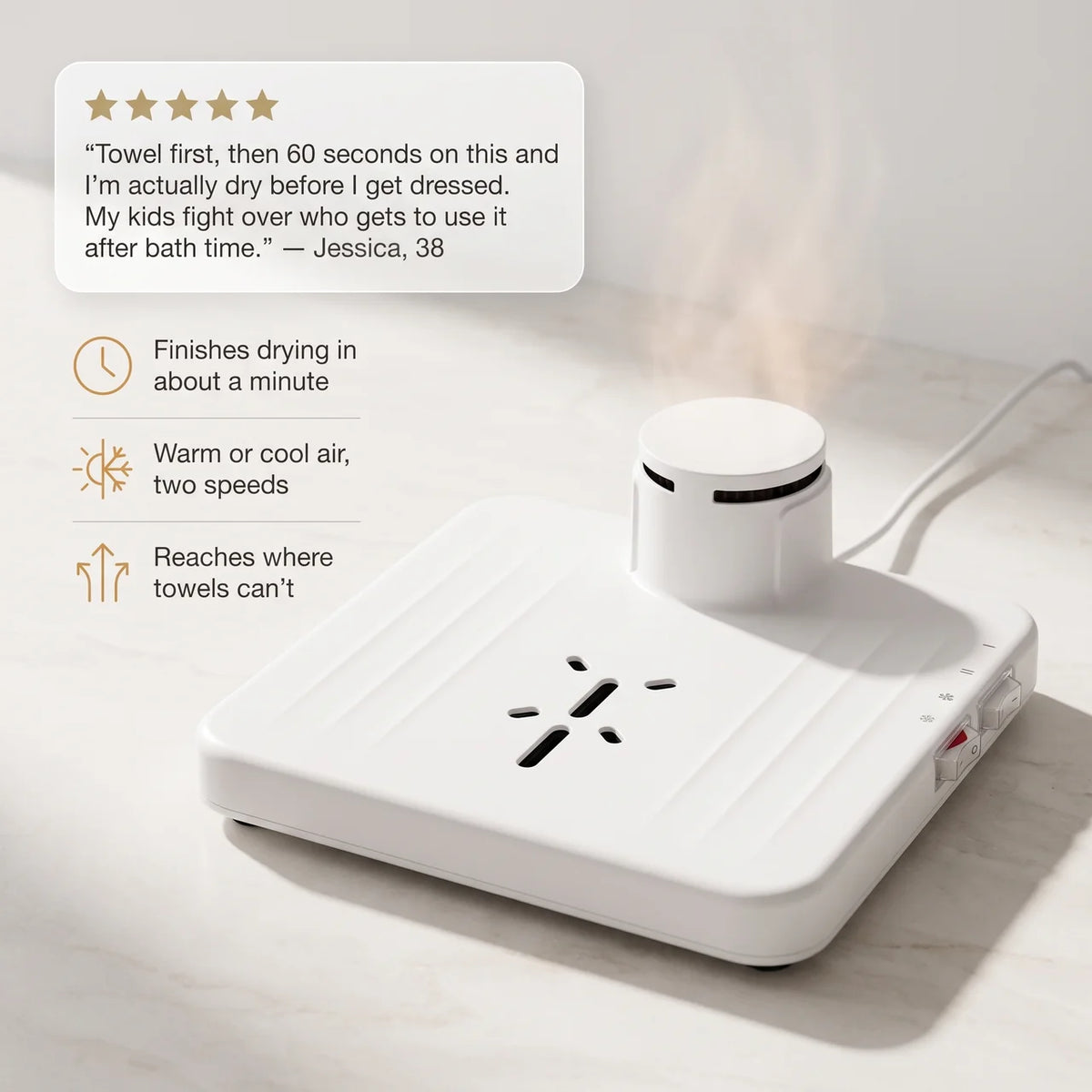 Compact Body Dryer