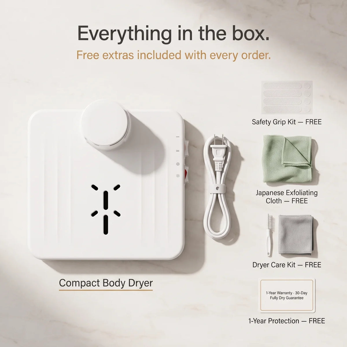 Compact Body Dryer