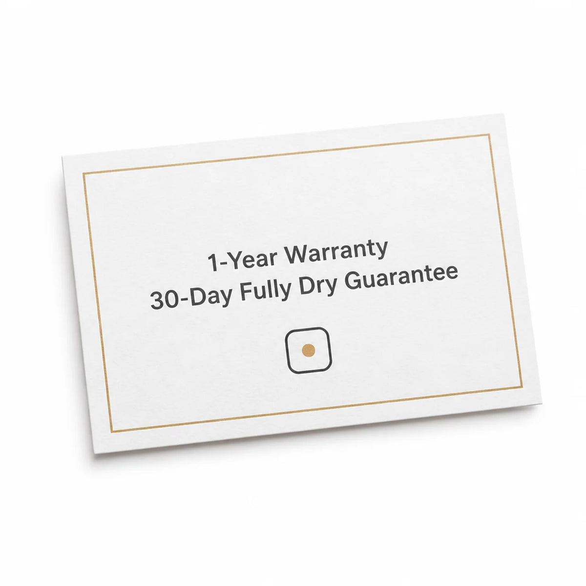1-Year Warranty